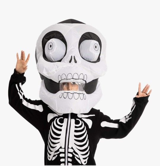 Inflatable Skull Head