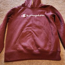 Champion Hooded Sweatshirt Size Xlarge In Kids In Adult Is Small.used 1 In Really Good Condtion.