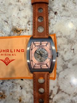 Stührling Original Automatic Skeleton Watch