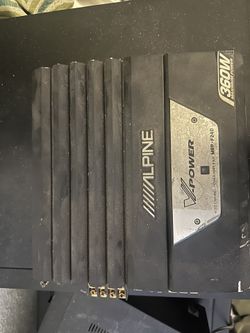 Alpine MRP-F240 Power Amplifier Audio Equipment