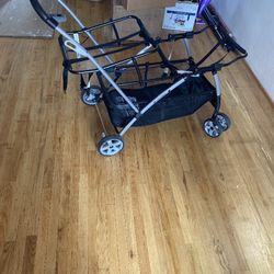 Easy Click Double Car seat Stroller 
