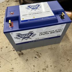 2 x Battle Born 100AH HEATED Lithium Batteries