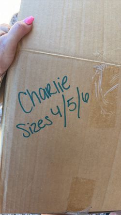 Girl size 4,5, and 6