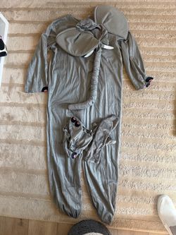 Adult S/M elephant costume for sale.