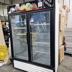 True 2 Door Commercial Freezer