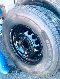 1. Sprinter  Very used spare tire  LT 245 75 R 16” Kumho $25