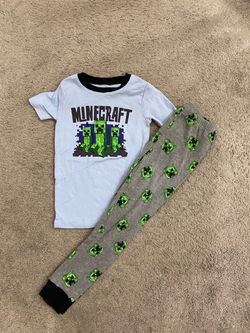Minecraft Carters Boys 2pc Pajama Set Size 6