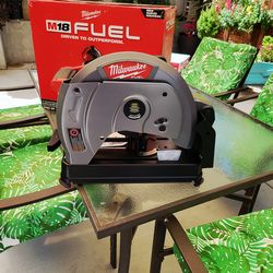 Milwaukee brand new M18 FUEL 18-Volt Lithium-Ion Brushless Cordless 14 in. Abrasive Cut-Off Saw (Tool-Only)