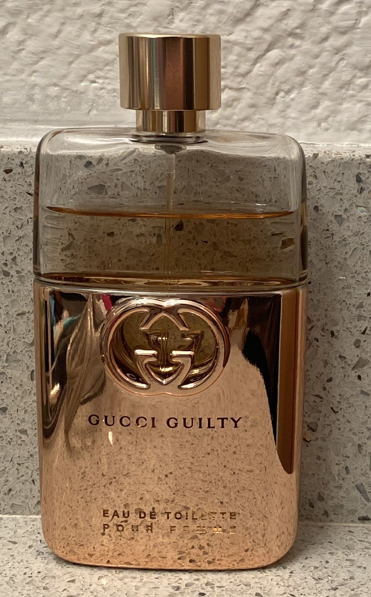 Authentic Gucci Guilty Eau de Toilette Pour Femme 3fl oz almost FULL Authentic 
