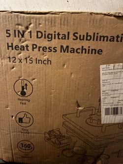Digital Sublimation Heat Press Machine