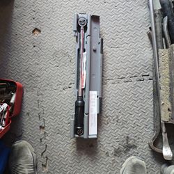 Half Inch Torque Wrench Craftsman
