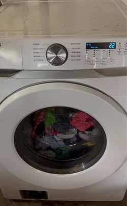 Samsung Front Loading Washer & GE Dryer