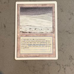 MtG Tundra (Revised, Lightly Played)