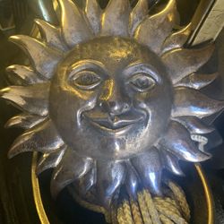 Bronze Sunface  Door Knocker