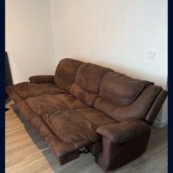3 Recliner Detachable Couch 