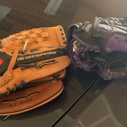 Mens And Kids Baseball Gloves