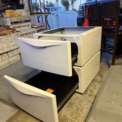 Under washer/dryer drawers