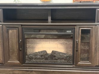 Electric Fireplace - Dimensions of 48" long (wide) x 16"