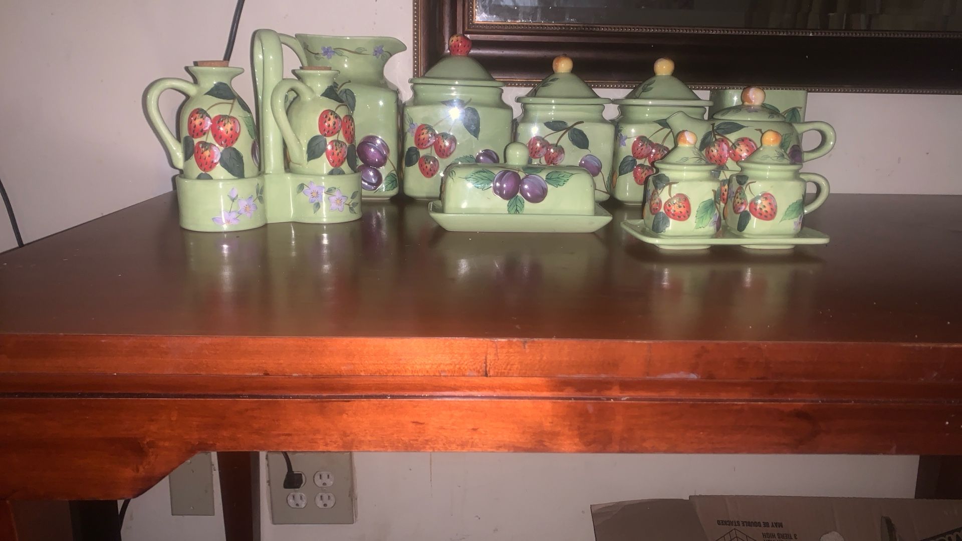 Vintage Claire Murrys Kitchen wear Canister set.