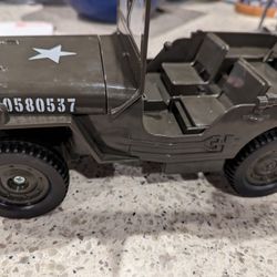 Army Jeep Chrysler Division With Clock ,Lights And Horn 