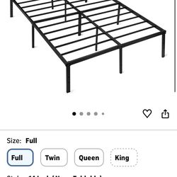 Full bed frame