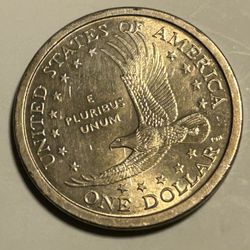 2000 P Liberty One Dollar E Pluribus Unum Extra Fine Eagle, Rare Coin