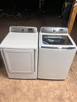 Samsung Top Load Washer and Dryer Set