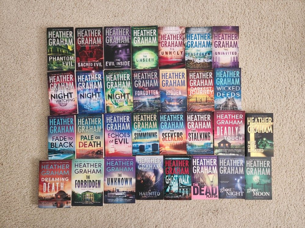 30 Heather Graham Paperback Books 