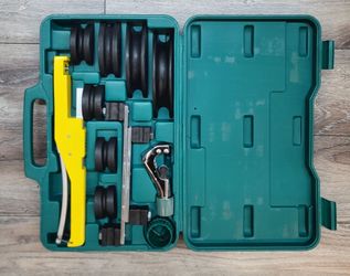Refco Tell-7 Tube Bender Cross Bow Type  (contact info removed) w/ Case