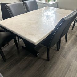 Dining Table With granite top