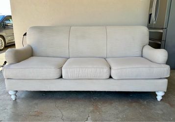 Beautiful Vintage Fabric Sofa