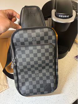 Louis Vuitton Avenue Sling Bag in Damier Graphite Canvas