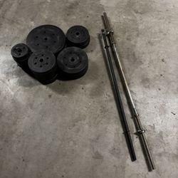 Weight Set - 2 Bars