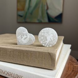 Small Selenite Carvings ( 1 1/2” ) firm on price