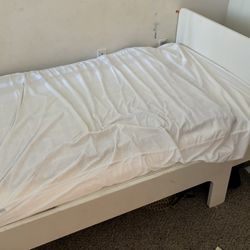 Free- Adjustable Twin Size Bed(mattress Not Included)