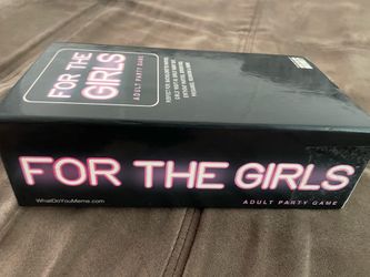 For The Girls card game (only used twice)