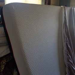 Like New Memory Foam Mattress and Adjustable Bed Frame