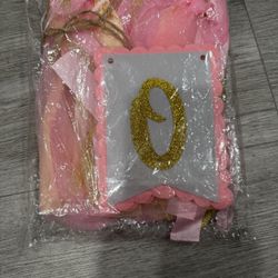 1st Birthday High Chair Banner 