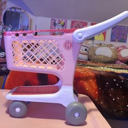 Shopping Cart With Food