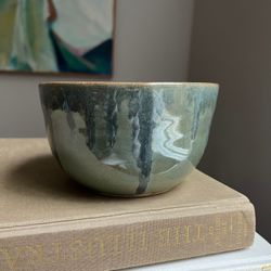 Small Handcrafted Abstract Decorative Bowl ( D5.5" ) firm on price 