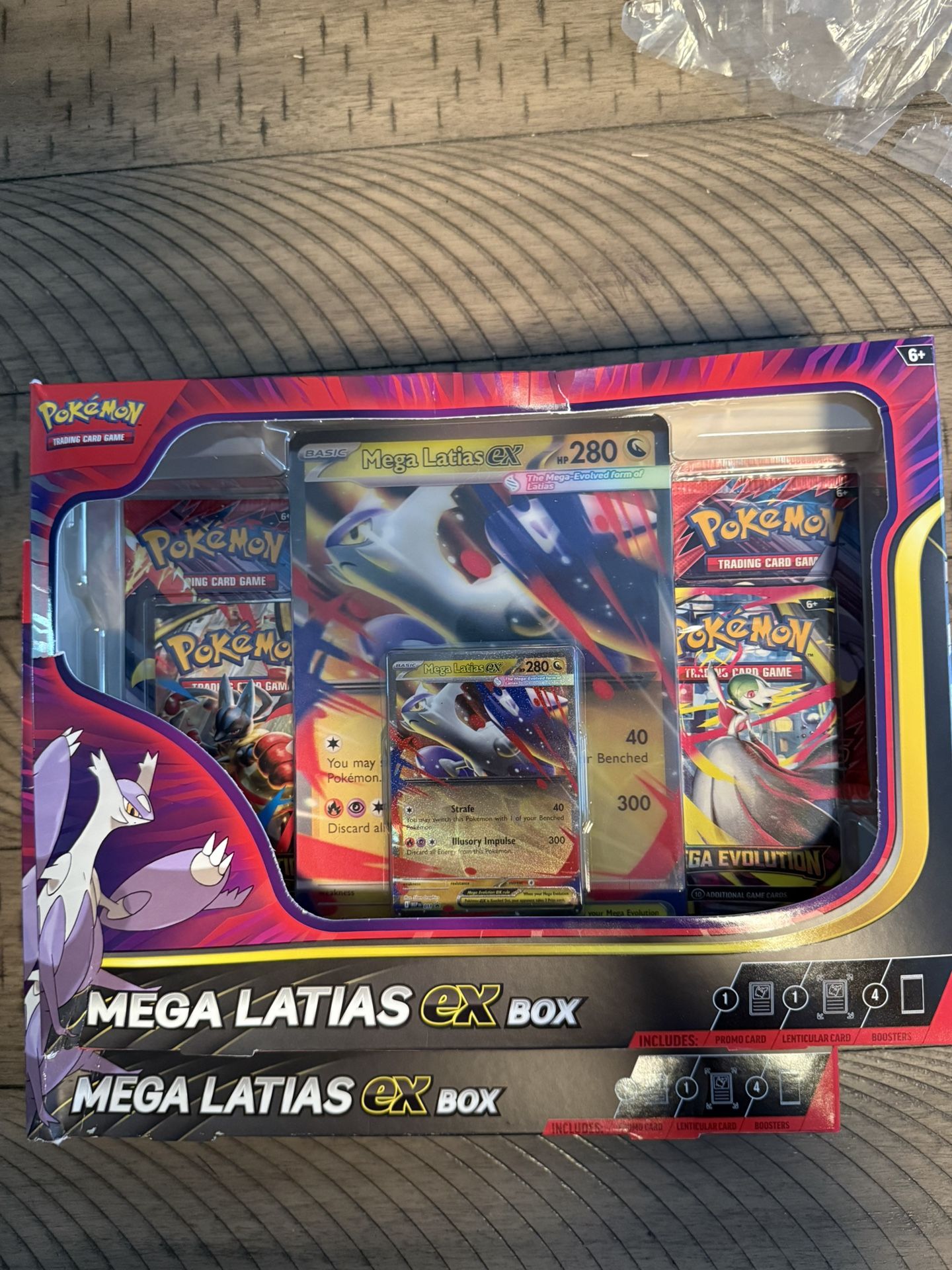 Mega Latias Ex Box Pokemon Sealed Mega Evolutions