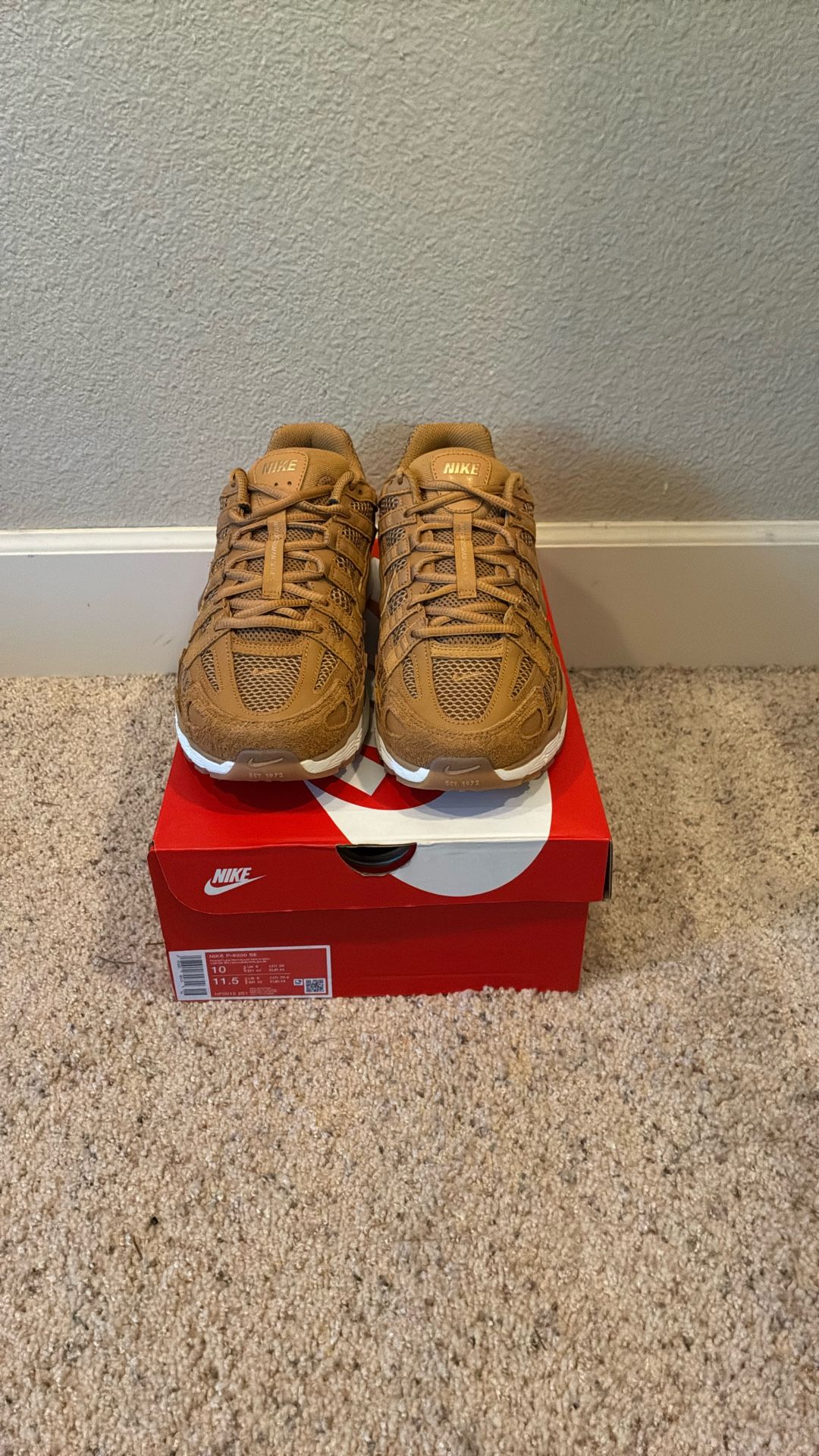 Brown, Nike P-6000 SE
