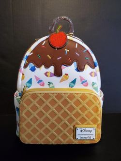 Disney Loungefly Princess Ice Cream Cones mini Backpack