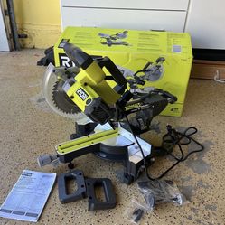 RYOBI 10 Amp Corded 7-1/4 in. Compound Sliding Miter Saw