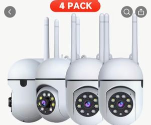 Wireless security cameras