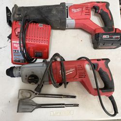 Sawzall Cordless, Electric Rotary Hammer 