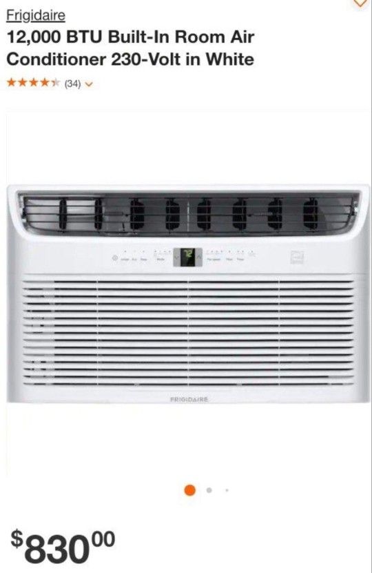 Air Conditioner, Window AC For Big ROOM 550sqft!