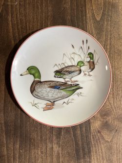 Vintage Duck plate 