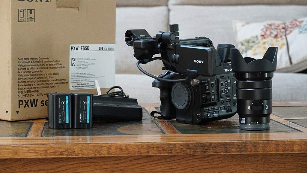 Sony PXW-FS5 XDCAM Super 35 Camera System with Zoom Lens Professional Camcorder, Black (PXWFS5K)