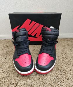 Jordan 1.5 Bred Size 10 DS